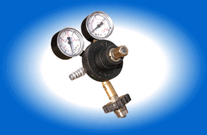 Regulator with pressure gauges