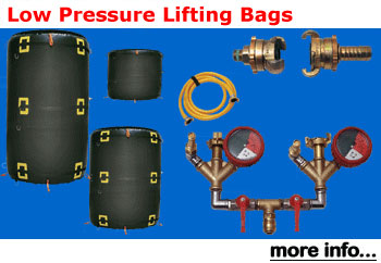 Low Pressure Maxi Lifting Bags 0.5 bar